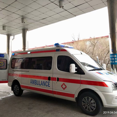 万冲镇救护车出租服务案例2